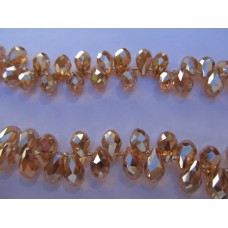 Chinese Crystal Teardrop 13mm x 8mm